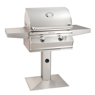 Fire Magic Choice C430s 24-Inch Patio Post Mount Gas Grill With Analog Thermometer