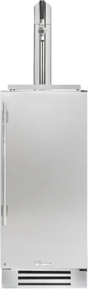 True 15" Stainless Solid Door Beverage Dispenser