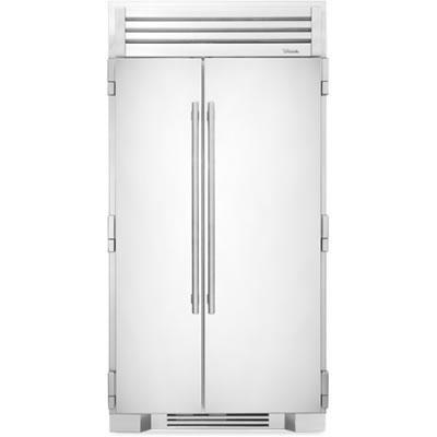 True 42 inch side by side refrigerator/freezer - Stainless Steel