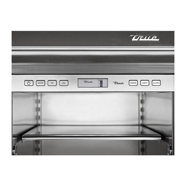 True 42 inch side by side refrigerator/freezer - Stainless Steel