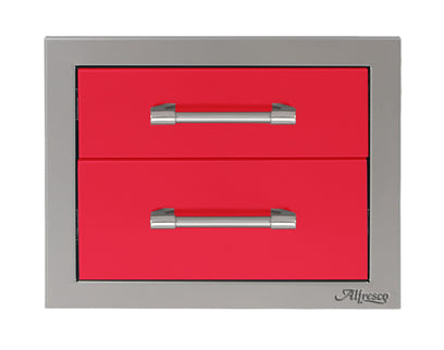 Alfresco 17-Inch Two-Tier Storage Drawers