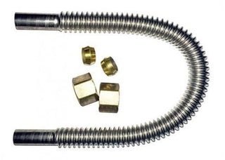 Fire Magic 10 Inch Stainless Steel Flex Tube with Fittings