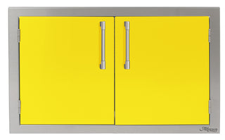 Buy traffic-yellow-gloss Alfresco 42 inch Double Access Doors