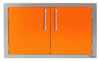 Buy luminous-orange-gloss Alfresco 42 inch Double Access Doors