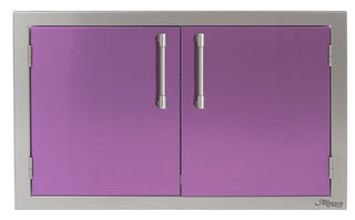 Buy blue-lilac-gloss Alfresco 42 inch Double Access Doors