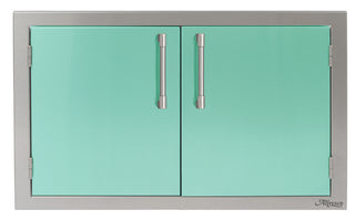 Buy light-green-gloss Alfresco 42 inch Double Access Doors