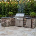 Alfresco ALXE 36-Inch Freestanding Gas Grill with Rotisserie