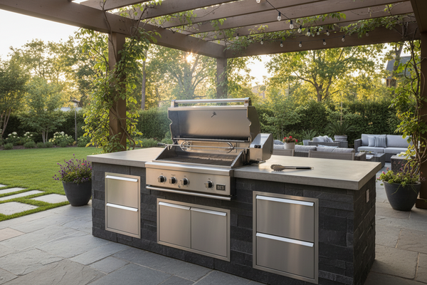 DCS BH1-36RI 36-Inch Series 7 Built-In Grill with Rotisserie and Infrared Sear Burner