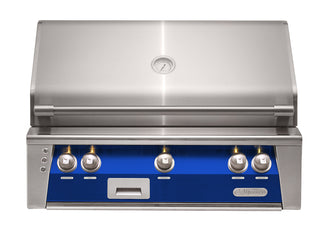 Buy ultramarine-blue-gloss Alfresco ALXE 36-Inch Built-In Grill With Rotisserie