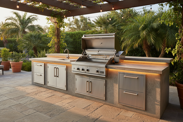 DCS BE1-36RCI 36-Inch Series 9 Built-In Grill with Rotisserie and Infrared Sear Burner