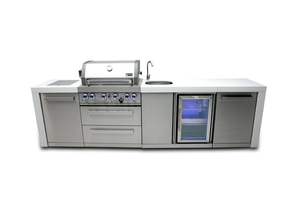Mont Alpi 400 Deluxe Island with a Beverage center