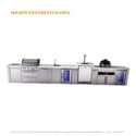 Mont Alpi 4-Burner Deluxe Series Outdoor Kitchen Island With Beverage Center, Kegerator, Kamado Module And Corner Fridge