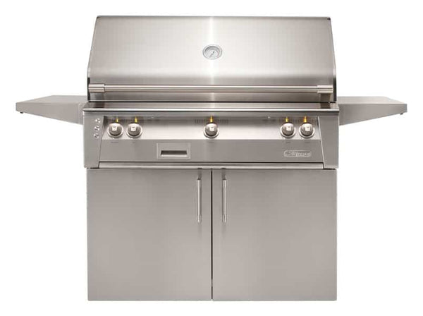 Alfresco ALXE 42-Inch Freestanding Grill With Rotisserie