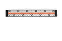 Infratech 6000 Watt Dual Element 61-1/4 Inch Motif C-Series Electric Heater