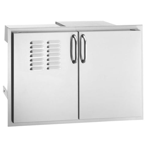 Fire Magic Double Door, Tray and Drawer with Louvers
