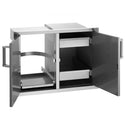Fire Magic Double Door, Tray and Drawer with Louvers