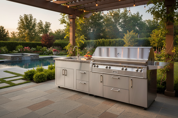 Alfresco 56-Inch Freestanding All-Grill with Sear Zone and Rotisserie
