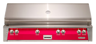 Buy raspberry-red-gloss Alfresco ALXE 56-Inch Built-In Grill With Sear Zone &amp; Rotisserie