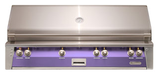 Buy blue-lilac-gloss Alfresco ALXE 56-Inch Built-In Grill With Sear Zone &amp; Rotisserie