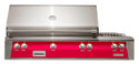 Alfresco ALXE 56-Inch Built-In Deluxe Gas BBQ Grill With Side Burner & Rotisserie