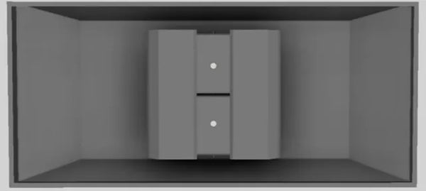 Vent A Hood 66" 1100 CFM Euro-Style Island Range Hood