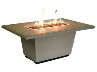 American Fyre Designs Reclaimed Wood Cosmo Rectangle Fire Table