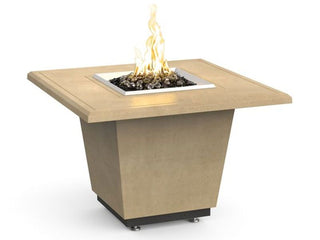 American Fyre Designs Reclaimed Wood Cosmo Square Fire Table