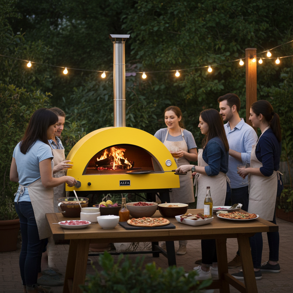 Alfa Moderno 5  Pizze Gas-Fired Countertop Pizza Oven