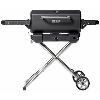 Portable Charcoal Grill and Smoker with Cart