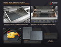 Mont Alpi 32 Inch Black Stainless Steel Built in Grill