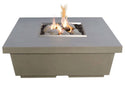 American Fyre Designs Reclaimed Wood Contempo Square Fire Table