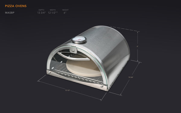 Mont Alpi Universal Side Burner Pizza Oven