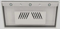 Vent A Hood 42" 600 CFM Contemporary Wall Mount Range Hood - 8' Ceiling Stainless Steel