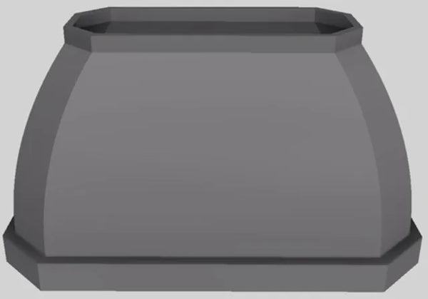 Vent-A-Hood 54" 550 CFM Designer Series Island Range Hood