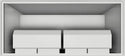 Vent a Hood 54" 1200 CFM Euro-Style Wall Mount Range Hood