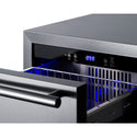 Summit 18 Inch Wide 2-Drawer All-Refrigerator