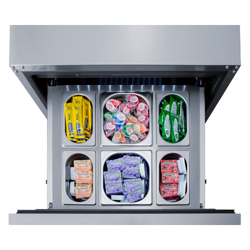 Summit 24 Inch Wide 2-Drawer All-Refrigerator