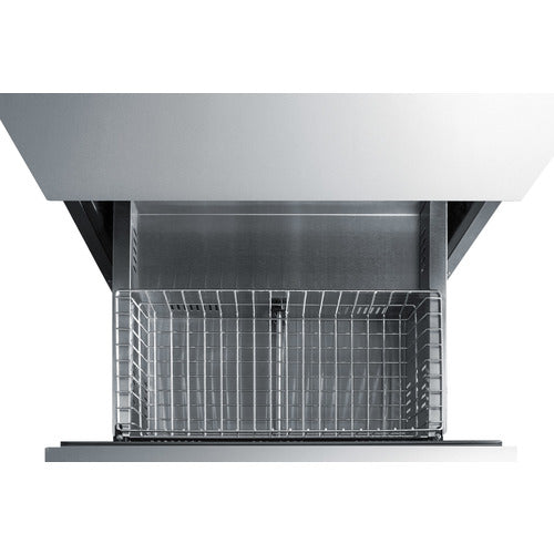 Summit 24 Inch Wide 2-Drawer All-Refrigerator