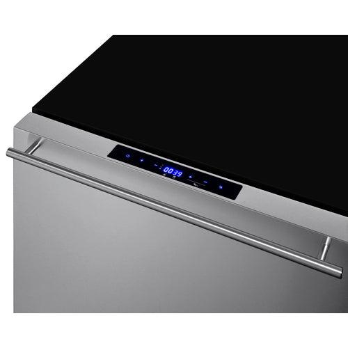 Summersit 24 Inch Wide Outdoor 2-Drawer Refrigerator-Freezer