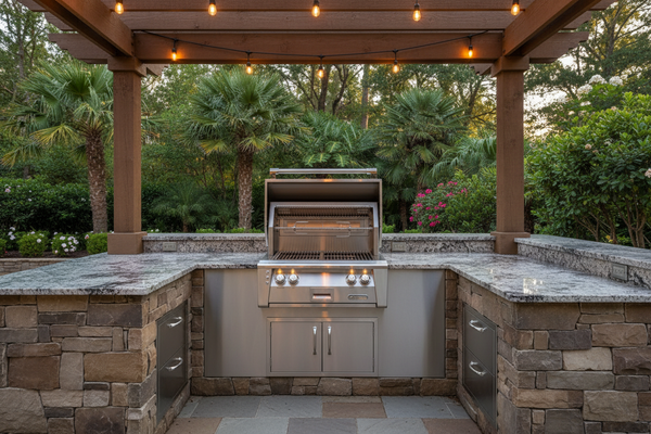 Alfresco ALXE 30-Inch Built-In Gas Grill with Rotisserie