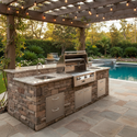 Alfresco ALXE 36-Inch Built-In Gas Grill with Rotisserie