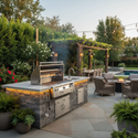 Alfresco ALXE 42-Inch Built-In Gas Grill with Rotisserie