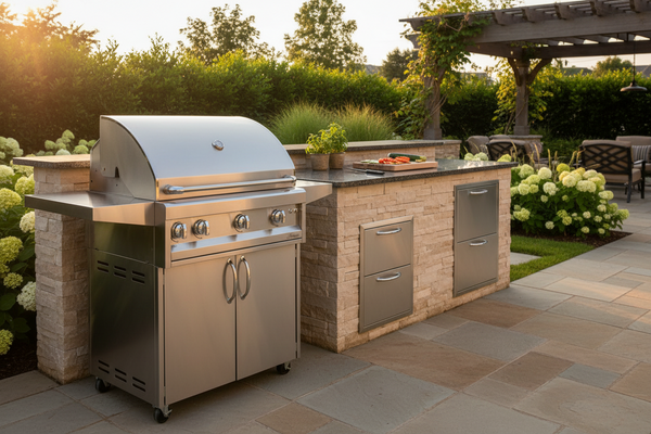 Artisan Professional 36 Inch Grill on Cart