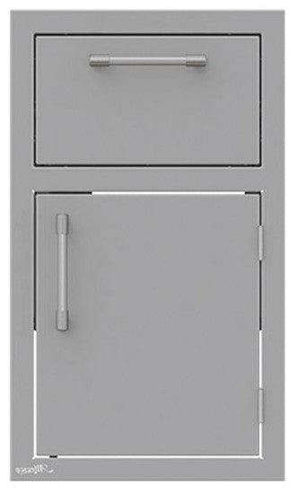 Alfresco 17 Inch Access Door & Drawer Combo