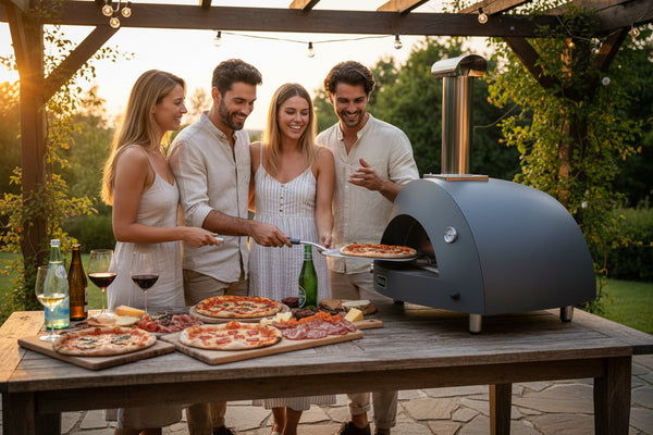 Alfa Moderno 3 Pizze Gas-Fired Countertop Pizza Oven