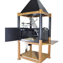 Tagwood The BEAST Argentine Santa Maria Style Wood Fire & Charcoal Gaucho Grill - Cold-Roll Steel