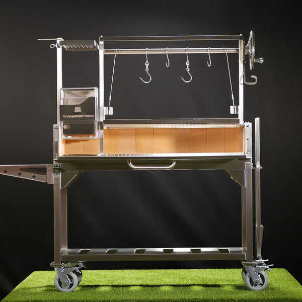 Tagwood Freestanding Argentine Santa Maria Wood Fire & Charcoal Gaucho Grill