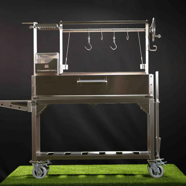 Tagwood Freestanding Argentine Santa Maria Wood Fire & Charcoal Gaucho Grill