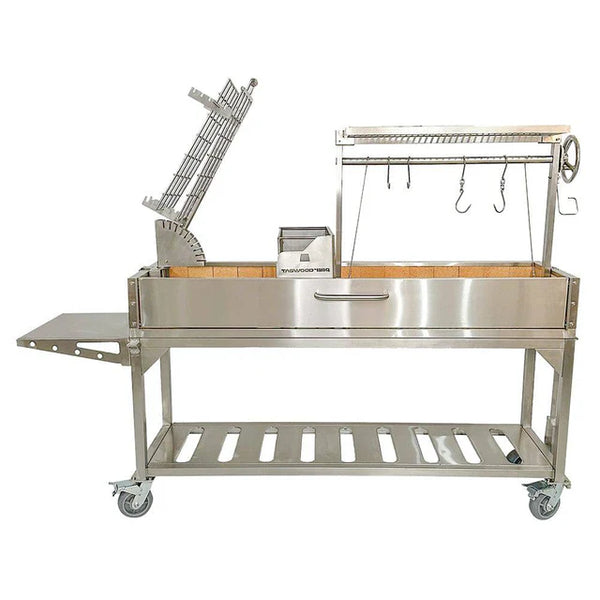 Tagwood Freestanding Argentine Santa Maria Wood Fire & Charcoal Gaucho Grill
