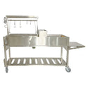Tagwood Freestanding Argentine Santa Maria Wood Fire & Charcoal Gaucho Grill